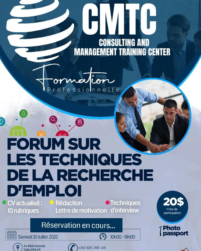Forum sur les techniques de la recherche d emploi de cmtc